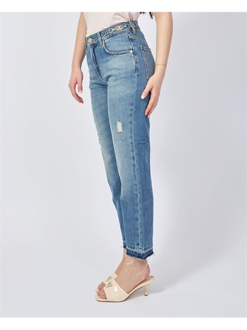 Jeans riporto donna Gaëlle Paris GAELLE PARIS | GAABW04720BL01